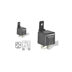 Nagares RLAC/4-24 relé, 24V, 40A, 4-lábú