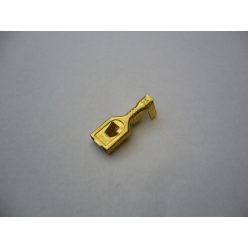   Csúszósaru hüvely füles, kábelvég (anya) 4,8 mm, 100 db/csomag