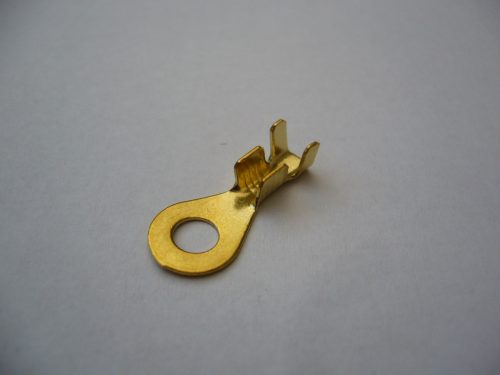 Szemessaru kábelvég SKN 2.5-0.4, 4 mm, sárgaréz, 100 db