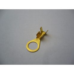 Szemessaru kábelvég SKN 2.5-0.6, 6 mm, sárgaréz, 100 db