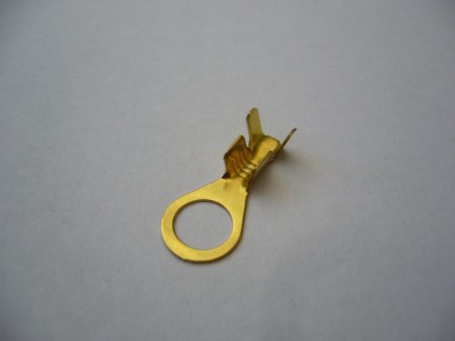 Szemessaru kábelvég SKN 2.5-0.6, 6 mm, sárgaréz, 100 db