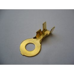   Szemessaru kábelvég – SKN 6-0.6 – 6 mm – sárgaréz – 100 db-os csomag (73317)