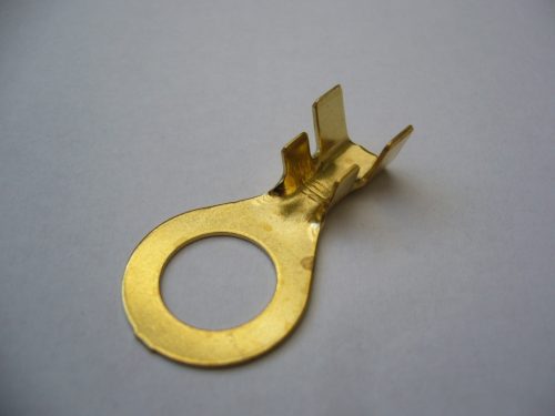 Szemessaru kábelvég SKN 10-1.0, 10 mm, sárgaréz, 100 db