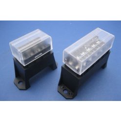 8 áramkörös késes biztosítékház alsó kivezetéssel