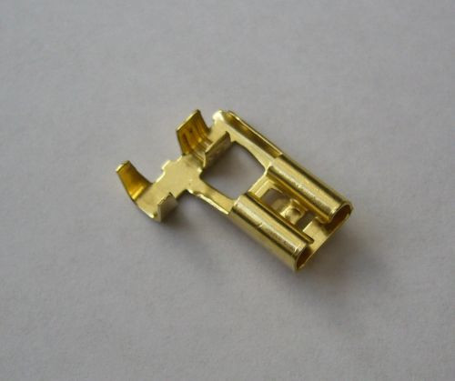 Csúszósaru hüvely 90 fokos, 0,35 mm², 6,3 mm, 100 db/csomag