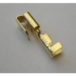 Dupla csúszósaru kábelvég (6,3 mm), 50 db/csomag