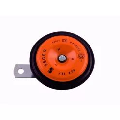   Seger tányérkürt, 12V, 435Hz, magas hang, 91 mm átmérőjű