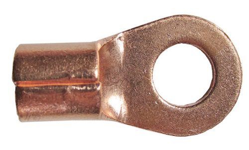 Vörösréz kábelsaru 12 mm furatátmérővel, 70 mm² vezetékhez – 10 db/csomag