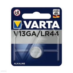 VARTA V13GA (LR44) alkáli gombelem, 1,5V