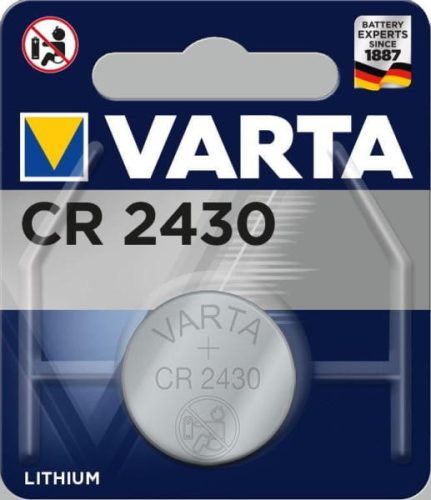 VARTA CR2430 lítium gombelem, 3V, 1 db