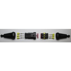 Háromrészes vízhatlan kábelcsatlakozó készlet