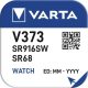 VARTA V373 ezüst-oxid gombelem, 1,55V