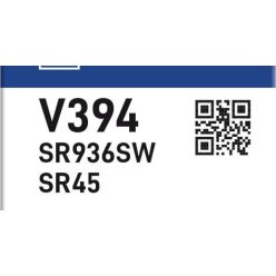 VARTA V394 (SR936SW) ezüst-oxid gombelem, 1,55V