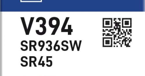 VARTA V394 (SR936SW) ezüst-oxid gombelem, 1,55V