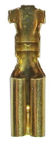 Csúszósaru hüvely, kábelvég (anya) 2,8 mm, 100 db/csomag