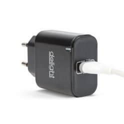 Delight 1 USB-s hálózati adapter, fekete (55045-1BK)