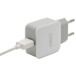 Delight 1 USB-s hálózati adapter, fehér (55045-1WH)