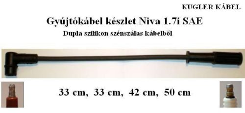 5 gyujtókábel 1.7i h   sae                (niva)