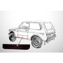 LADA – Ajtóborítás alja bal Niva