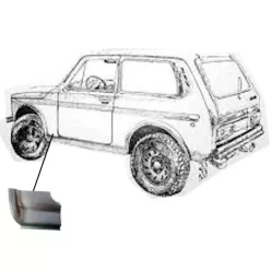 LADA – Sárvédő első, sarok bal Niva