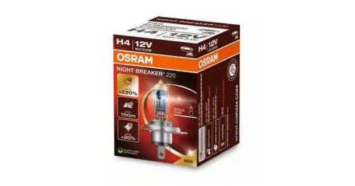 OSRAM Night Breaker 220 H4 12V 60/55W Halogén Izzó