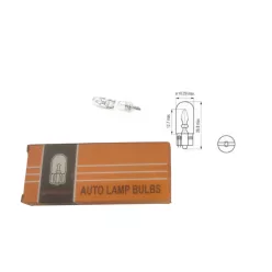   Izzó – T10 – 12V, 5W – üveg - 10db/csomag (darab ár!!!)