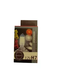 Univerzális H7 12V izzókészlet papírdobozban