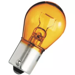 Autolamp 12V 21W BAU15s Sárga Izzó (10 db/csomag)