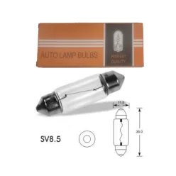 Izzó – Szofita – 12V, 5W – SV8.5 – 39 mm