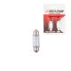 4Cars 12V SV8.5 36 mm 6 LED fehér szofita izzó, 2 db