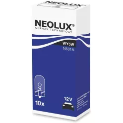   Neolux N501A WY5W 12V 5W W2.1x9.5d Sárga Foglalat Nélküli Izzó
