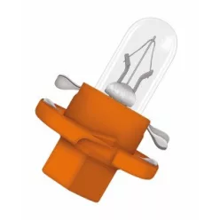   Osram 12V 1,1W BX8.4d Műszerfal Izzó Narancssárga Foglalattal