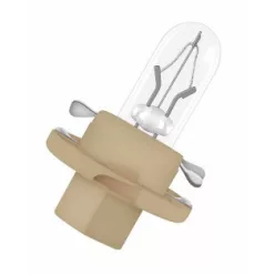 Osram 12V 1,5W BX8.4d Műszerfal Izzó Bézs Foglalattal