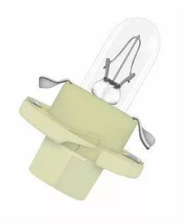 Osram 12V 2W BX8.4d Műszerfal Izzó Világoszöld Foglalattal