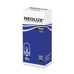Neolux N501 W5W 12V 5W W2.1x9.5d Foglalat Nélküli Izzó