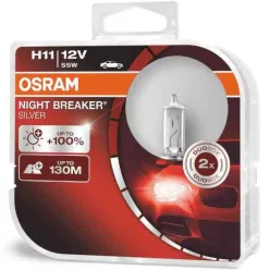  OSRAM Night Breaker Silver H11 12V 55W Halogén Izzók (2 db)