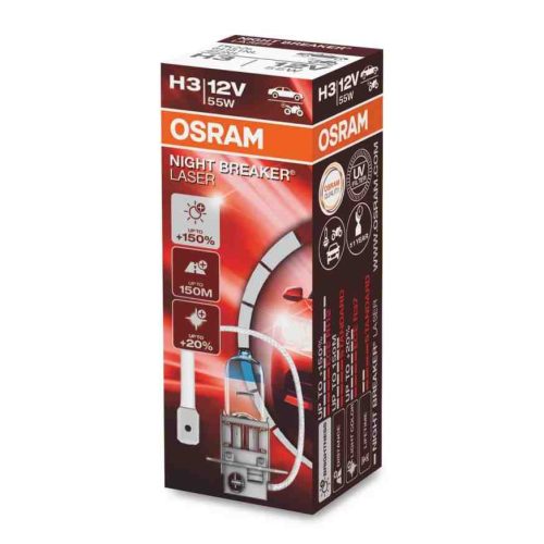 Osram H3 12V 55W +150% (64151NL1) – 1 db