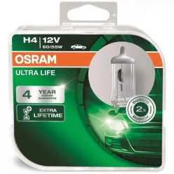 OSRAM Ultra Life H4 12V 60/55W Halogén Izzó