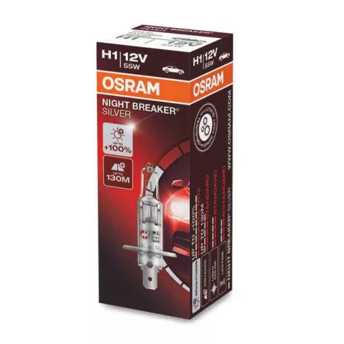 Osram Night Breaker Silver H1 12V 55W Halogén Izzó