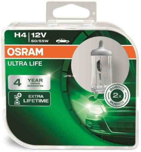 64193ult-hcb 2db osram 12v h4 60/55w 3 x élettartam   izzók         *