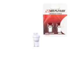 LED izzó – T10 – 4LED fehér – 92742 – 4CARS
