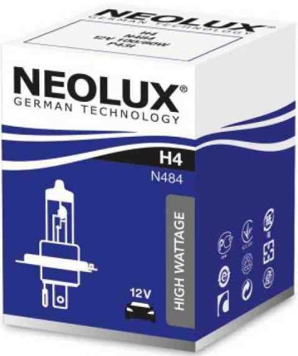 N484  12v/ h4 100/80w p43t   neolux          izzók         *