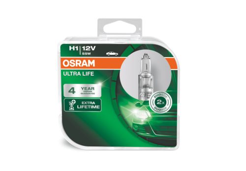 64150ult-2db osram 12v h1 55w x élettartam        izzók         *