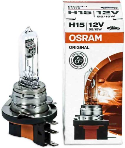 64176        osram 12v h15 15/55w  pgj23t-1       izzók         *