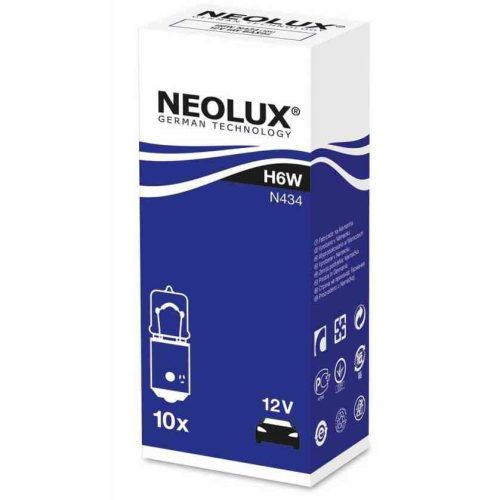 N434 12v h6w bax9s neolux                         izzók         *