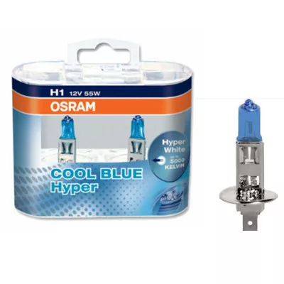 Osram Cool Blue Boost H1 12V 80W Halogén Izzó (2 db)