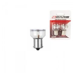 4Cars 12V S25 5050 SMD BA15S Piros LED Izzók (2 db)