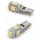Carguard 12V T10 CANBUS LED izzó, 3W, 2 db