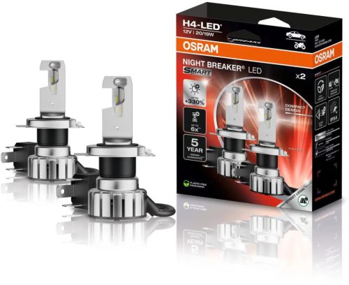 Izzó – Osram Night Breaker LED Smart H4 – 64193DWNBS – 20/19W - 2 db-os