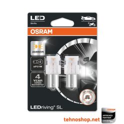   OSRAM LEDriving SL P21W 12V 1,3W BA15s Sárga LED Izzók (2 db)